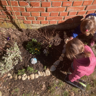 Gartenarbeit