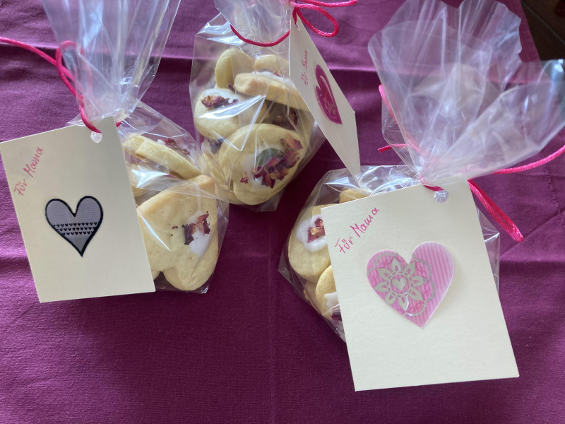 Plätzchenbacken für Mama